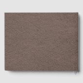 レザーエレガントフェイクリタイア ゲストブック (裏面)