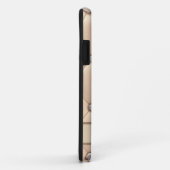 レザーエレガントルック"シックな女の子"シャンパスタイリッシューニュ Case-Mate iPhoneケース (裏面/右)