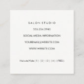 レザーエレガント金ゴールド織り(ロイヤリティカード) ロイヤリティカード (裏面)