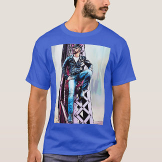 レザーカッコいい Tシャツ