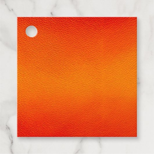 レザーカラフルアートギフトラベル フェイバータグ (正面)