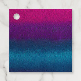 レザーカラフルアートギフトラベル フェイバータグ