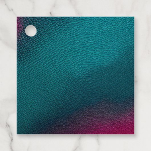 レザーカラフルアートギフトラベル フェイバータグ (正面)