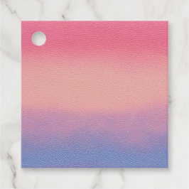 レザーカラフルアートギフトラベル フェイバータグ