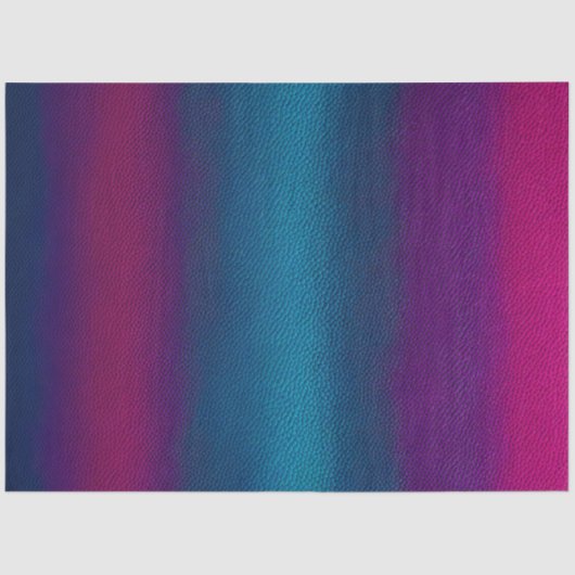 レザーカラフルアートティッシュペーパー 薄葉紙 (正面)