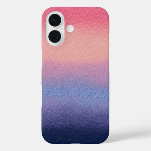 レザーカラフルアートiPhoneケース Case-Mate iPhoneケース (裏面)