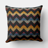 レザーカラフルシボストライプロン#6 クッション (裏面)