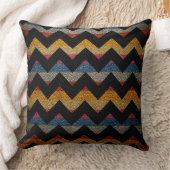 レザーカラフルシボストライプロン#6 クッション (ブランケット)