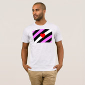 レザーガール・プライドフラグ Tシャツ (正面フル)