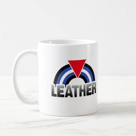 レザークィアプライド コーヒーマグカップ (左)