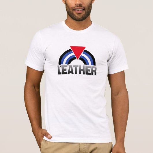 レザークィアプライド Tシャツ (正面)