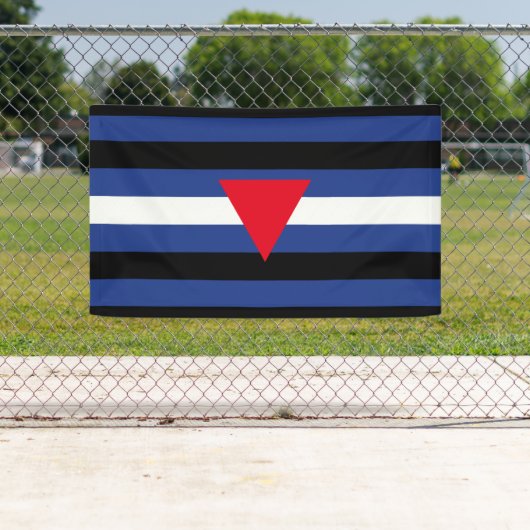 レザークィア・プライドフラッグ 横断幕 (インサイチュ)