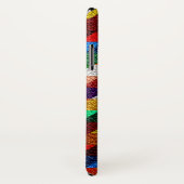 レザーシェフカラフルロンストライプモノグラム Case-Mate iPhoneケース (裏面/右)