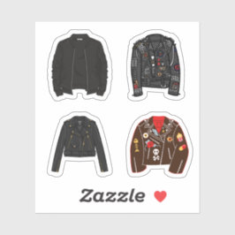 レザージャケットシール シール