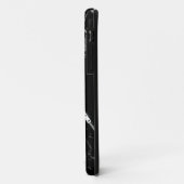 レザージャケットホワイトiPhone 5ケース Case-Mate iPhoneケース (裏面/左)