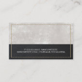 レザーステッチ | 実在不動産建物 名刺 (裏面)