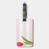 レザーストラップ付きラゲッジタグ ラゲッジタグ (裏面縦)