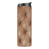 レザーソファ：テクスチャ付き背景 タンブラー (回転左)