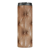 レザーソファ：テクスチャ付き背景 タンブラー (裏面)