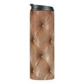 レザーソファ：テクスチャ付き背景 タンブラー (回転右)