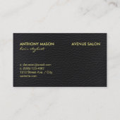 レザータイモダンプ 名刺 (裏面)