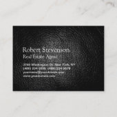 レザーチュビー実在エステートエージェント名刺 名刺 (裏面)