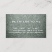 レザーテクスチャモノグラム 名刺 (裏面)