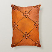 レザーテクスチャ。 アクセントクッション (正面(垂直))