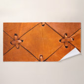 レザーテクスチャ。 バスタオル (バスタオル)