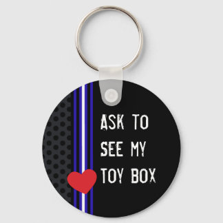 レザートイボックス キーホルダー