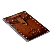 レザードラゴンパウチノート ノートブック (右側)