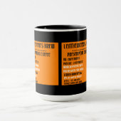 レザーネックの醸造用処方箋コーヒー マグカップ (中央)