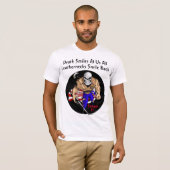 レザーネック Tシャツ (正面フル)