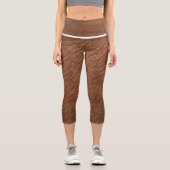 レザーハイウェストCaprisハイウェストCapris カプリレギンス (正面)