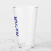 レザーハートレトロパターン タンブラーグラス (左)