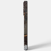 レザーパーソナライズされた抽象芸術フェイクミニマリスト Case-Mate iPhoneケース (裏面 / 左)