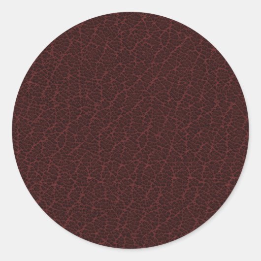 レザーフェイククラシックラウンドシール ラウンドシール (正面)