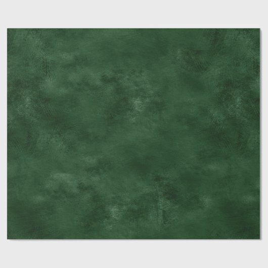 レザーフェイクグリーンエメラルドモダントレンディーエレガント ラッピングペーパー (フラット)