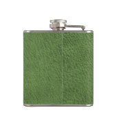 レザーフェイクグリーン卒業ギフト フラスク (裏面)