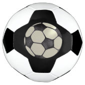 レザーフェイクサッカーデザイン サッカーボール (回転)