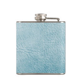 レザーフェイクターコイズドーターグラードギフト フラスク (裏面)