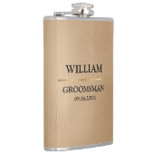 レザーフェイクビニ包まれたル フラスク (右)