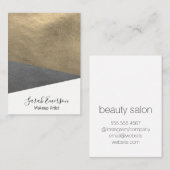 レザーフェイクプリント 名刺 (正面/裏面)