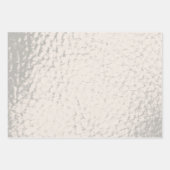 レザーフェイクミックスデザイン – ピンク ラッピングペーパーシート (正面3)