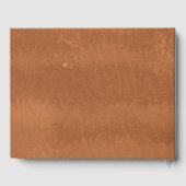 レザーフェイクヴィンテージアンティークゲストブック ゲストブック (裏面)