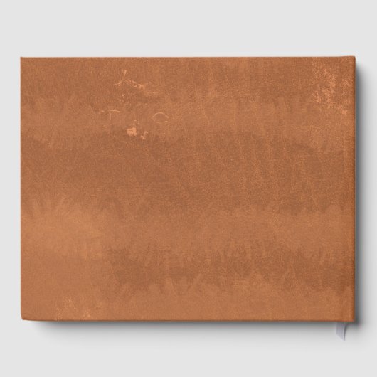 レザーフェイクヴィンテージアンティークゲストブック ゲストブック (裏面)