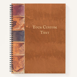 レザーフェイクヴィンテージアンティーク本 ノートブック