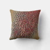 レザーフェイク抽象芸術ミックス1装飾用クッション クッション (裏面)