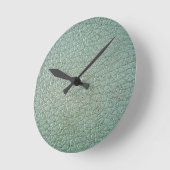 レザーフェイス6 ラウンド壁時計 (傾斜)