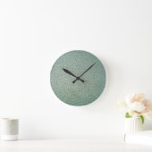 レザーフェイス6 ラウンド壁時計 (ホーム)